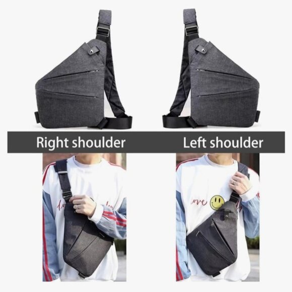 Blue Sling Cross body Bag by lpng - Picture 4 of 12